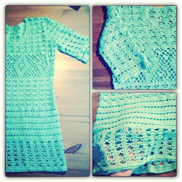 довязала тунику