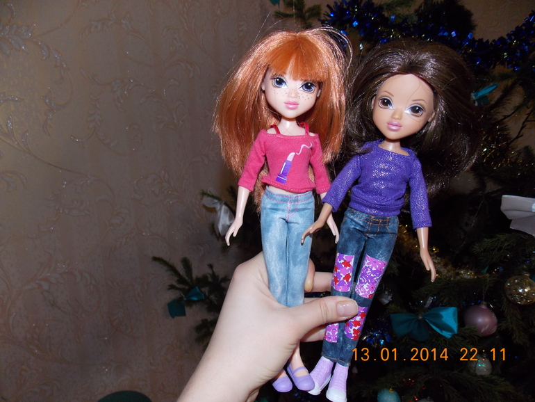 Игрушки, которые дочуне принес Дедушка Мороз!!!