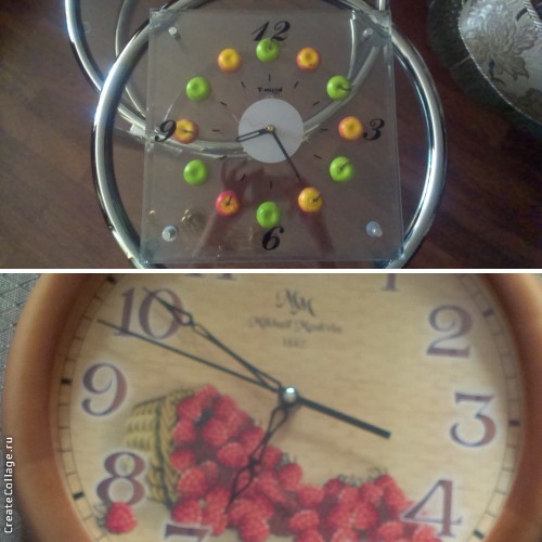Часы настенные Веселые фрукты