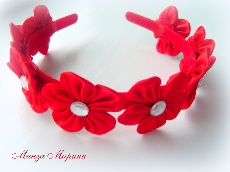 Ободочки для Валентины - недавние работы :)