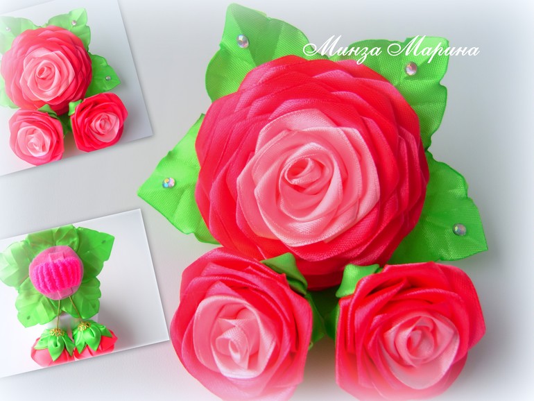 Розочки и ободочек для Юлечки