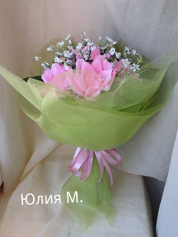 Два ручных букета.