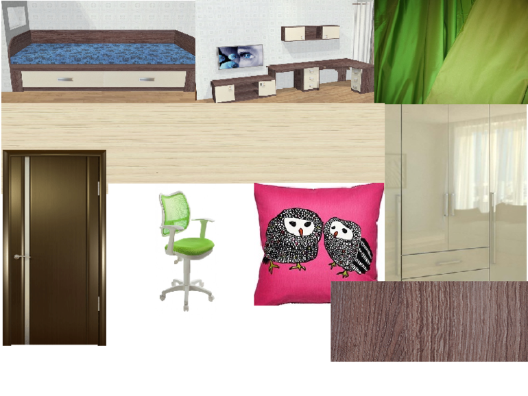 Помогите подобрать цвет обоев