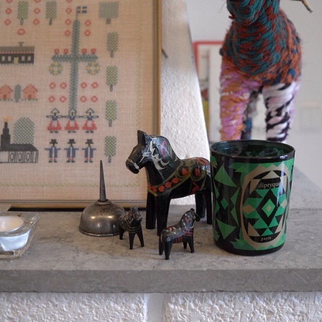 Про символ года. Скандинавская лошадка Dala Horse