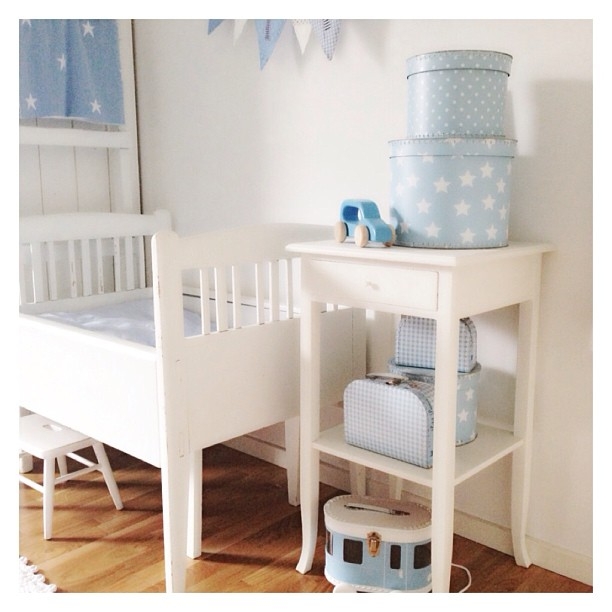 Нежнейшая детская в голубых тонах