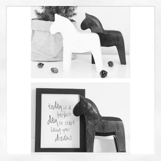 Про символ года. Скандинавская лошадка Dala Horse