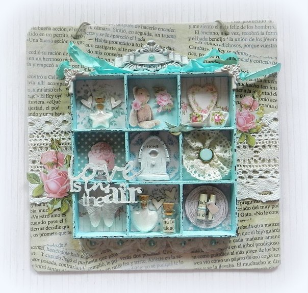 Мини-шедоубокс-панно