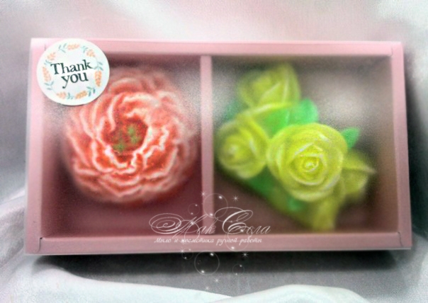 Сувенирное мыло ручной работы.