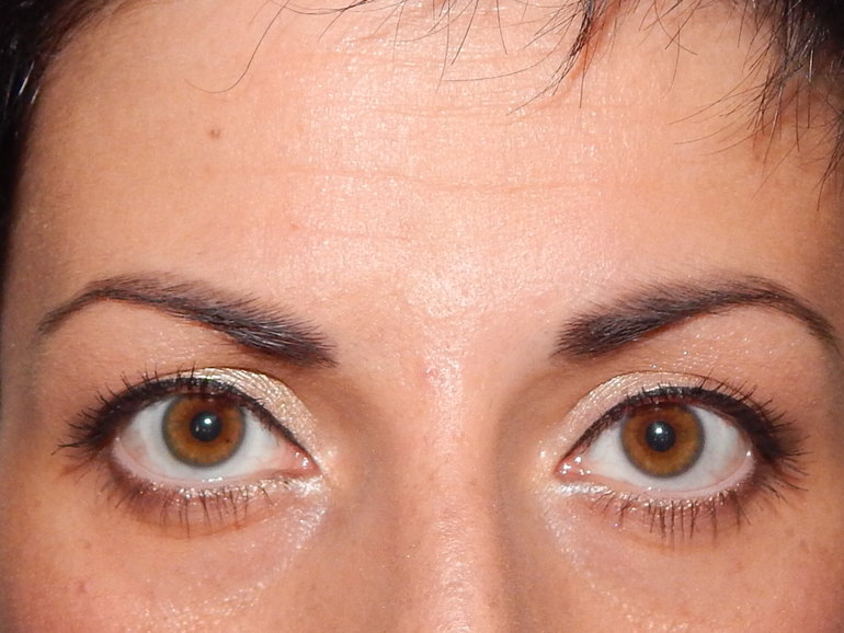 Золотой  макияж