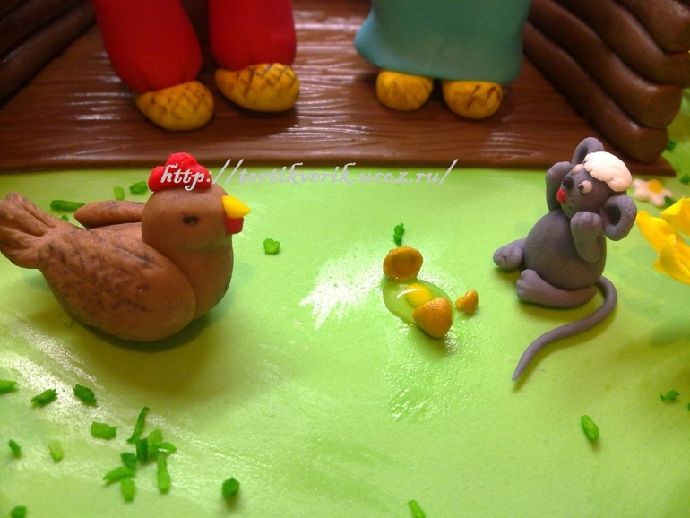 по мотивам "Курочки Ряба"