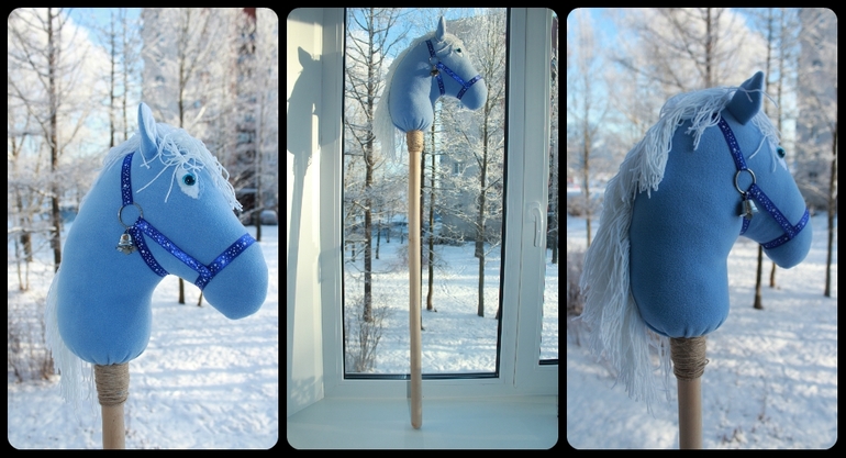 Лошадка на палочке