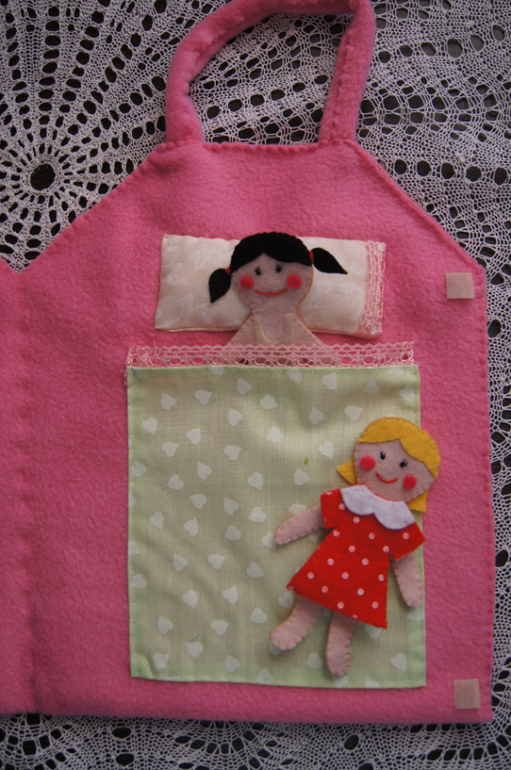 Сумочка-домик для куколок.
