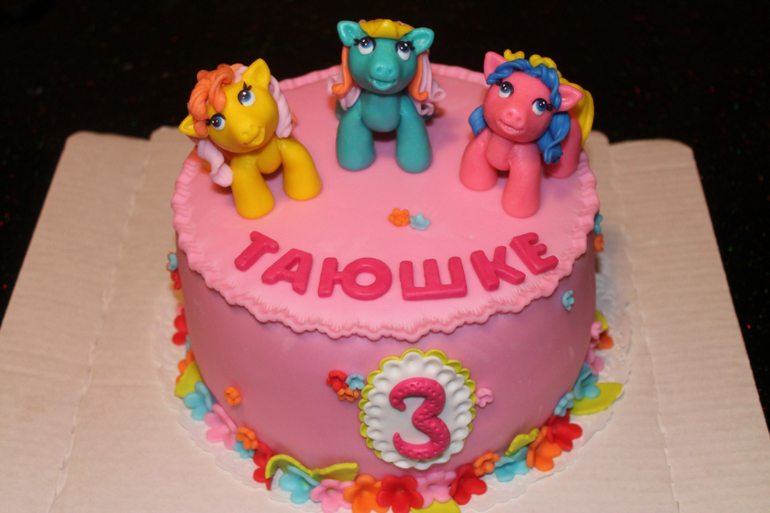 Тортик с пони