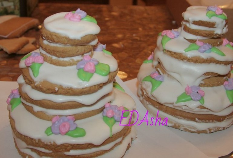 свадебные пряники