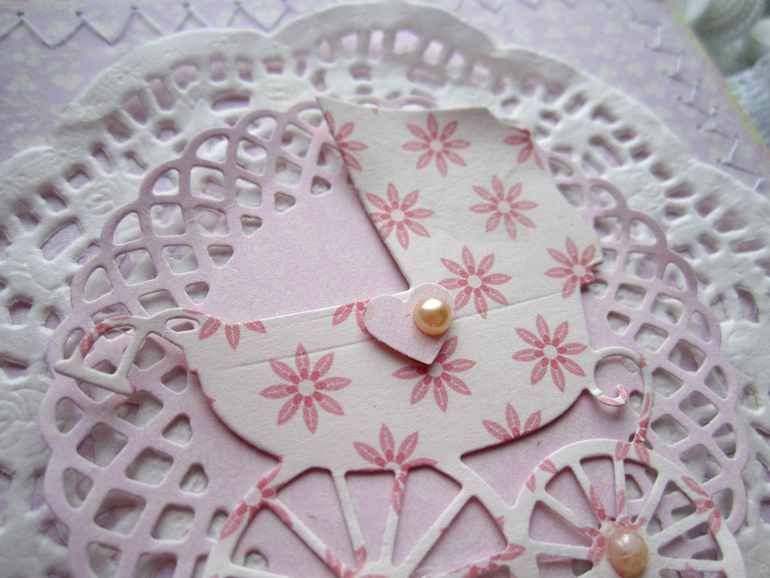 Открытка: "Новорожденной"