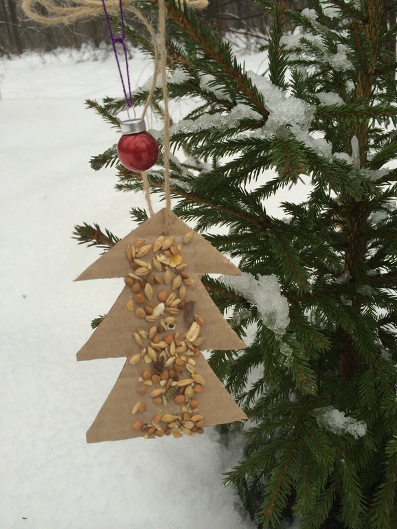 Рождественский пир лесных зверят