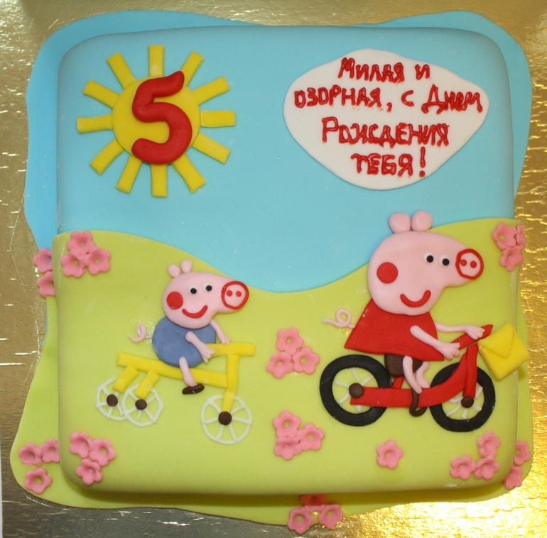 немного детских тортов