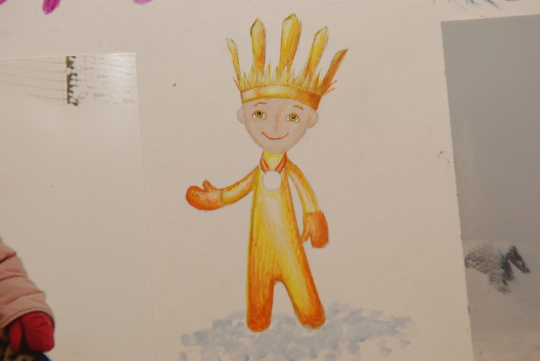 Газета в детский сад посвященная Олимпиаде в Сочи.