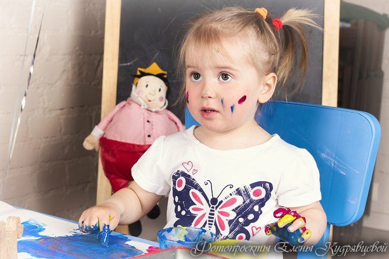 Фотосессия "Краски" детская семейная 18 и 24 мая