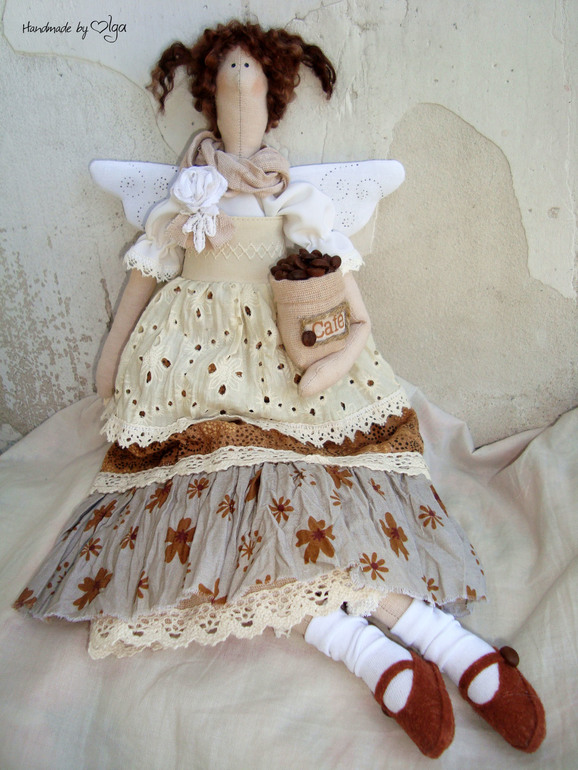 Кофейная фея в стиле бохо 2