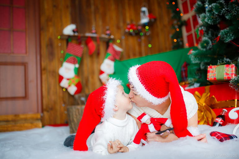 Наши новогодние фоточки