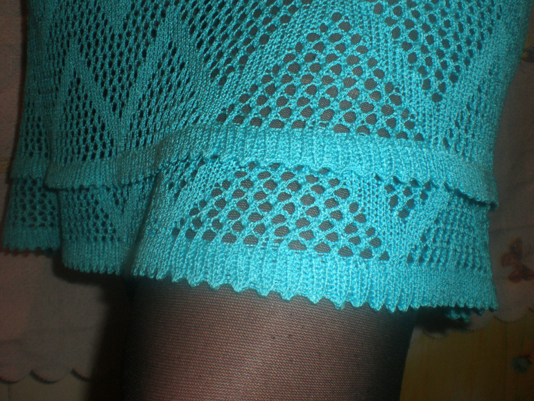 ажурный костюм.