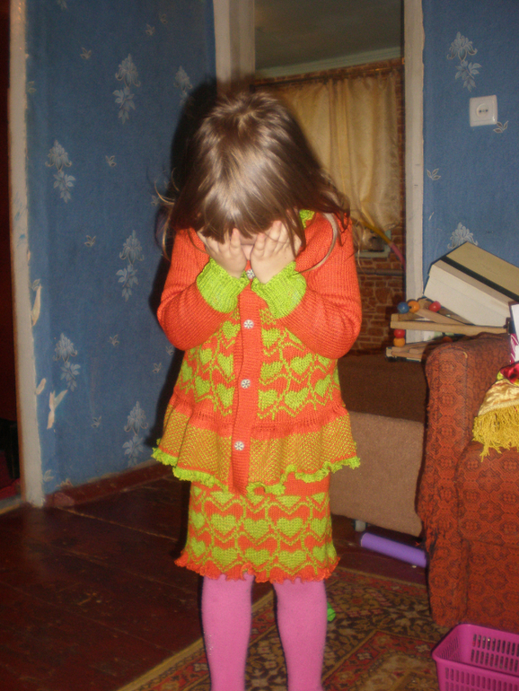 Костюм "весенние сердечки".