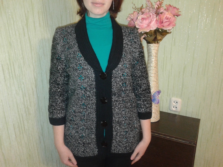 Первый кардиган)))