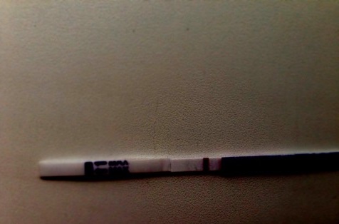 Посмотрите мой тест на беременность пожалуйста