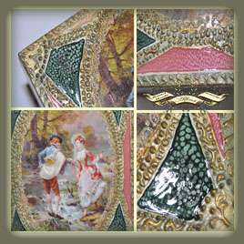 Шкатулочка для украшений "Вечное чувство"