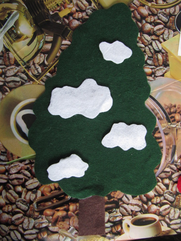 яблоня в 4 временах года