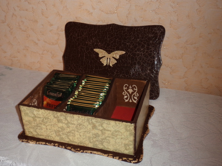 Моя первая шкатулочка