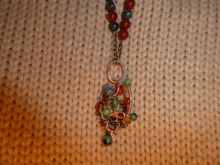 Украшения из натуральных камней ручной работы