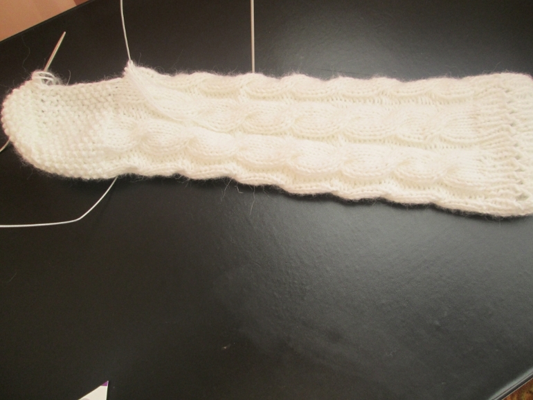 Будем вязать гольфы!