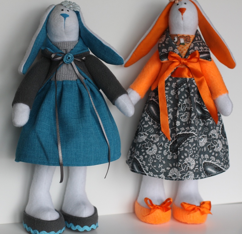 новенькие зайчики