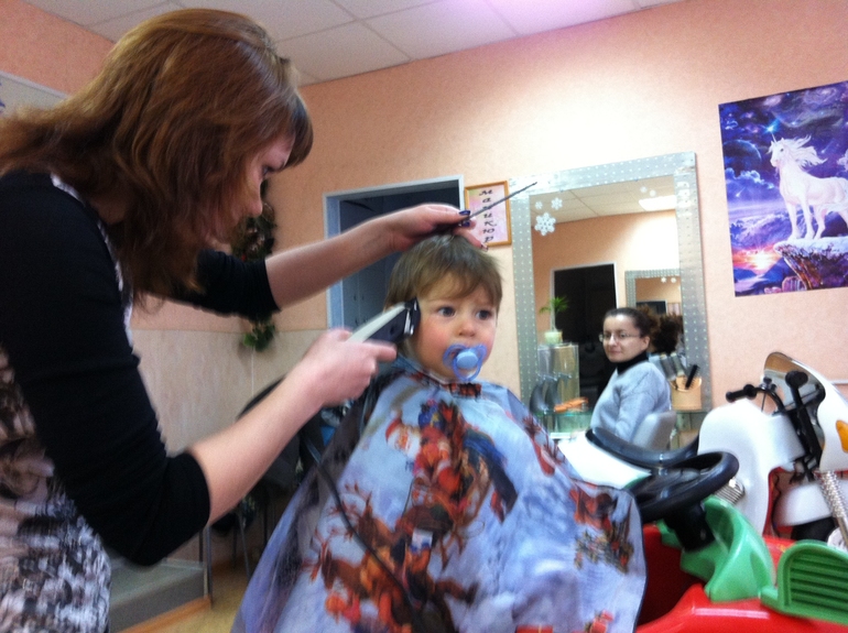 Стрижка и обезъянки