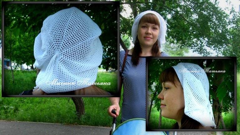 Летний берет для себя....