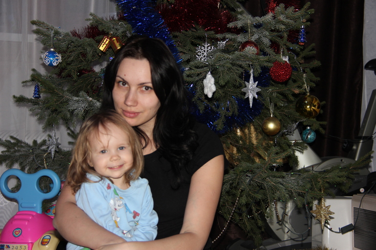 Саше 2 и 5 года