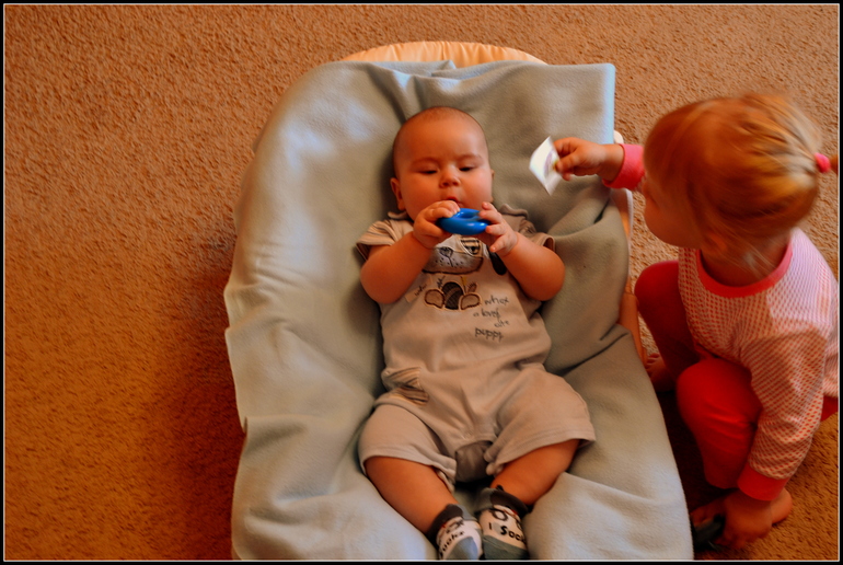 5 месяцев с погодками.