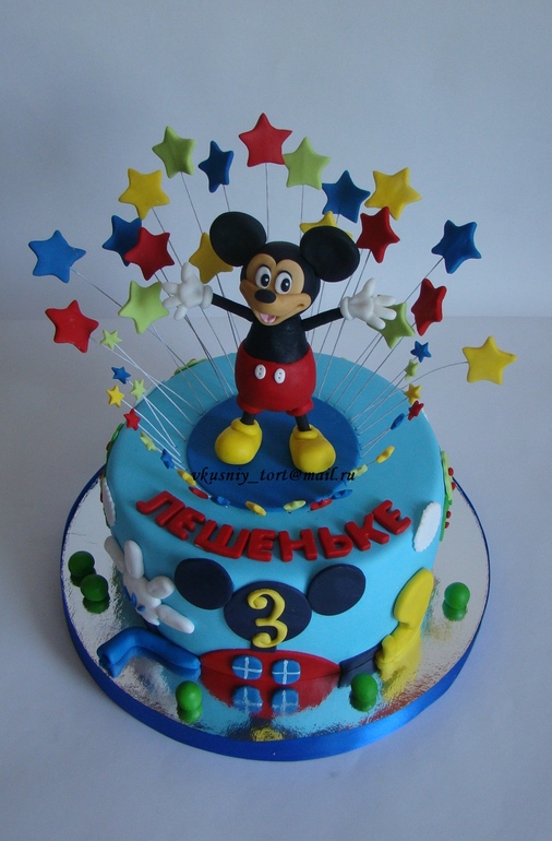 Торт с Микки Маусом