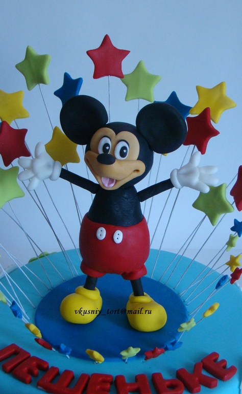 Торт с Микки Маусом