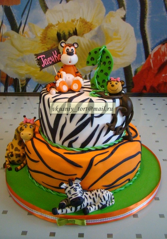 Торт сафари