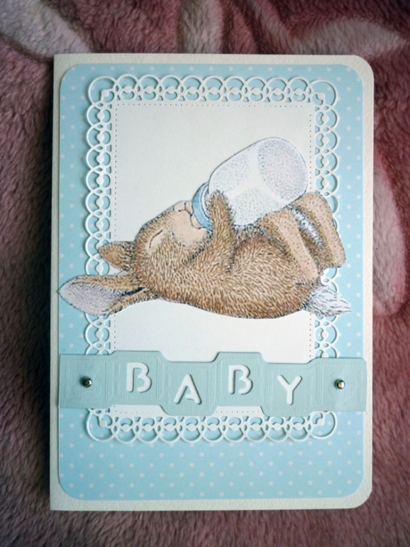 Открыточка на рождение мальчика. Продается.