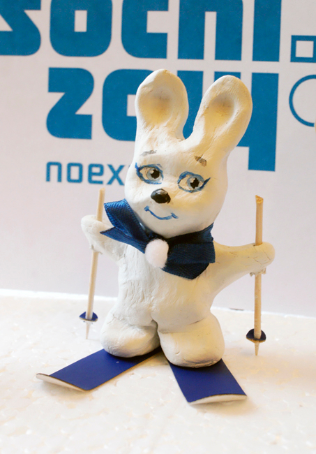 Поделка в сад на тему спорта.