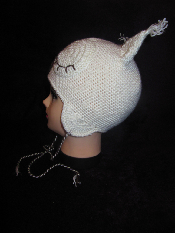 Белая спящая Сова