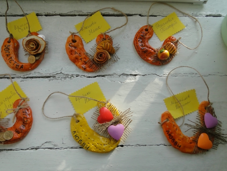 Обереги (работы детей)