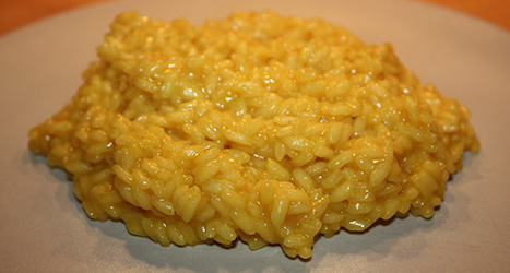 Risotto allo zafferano