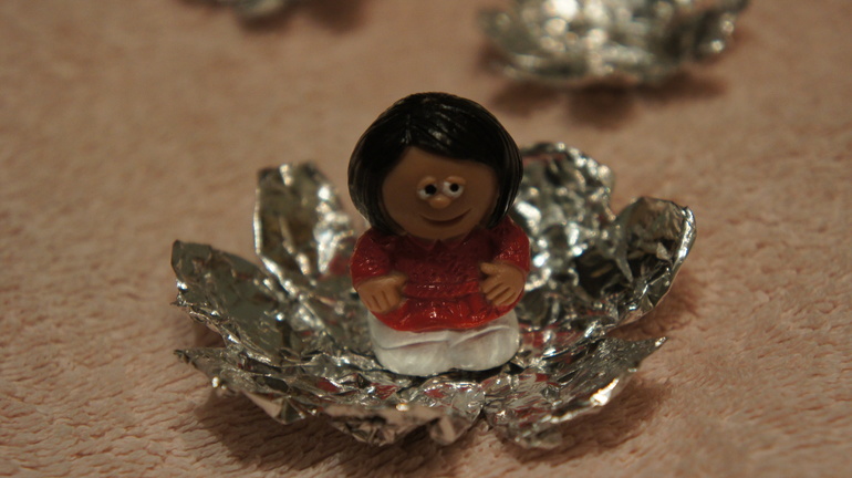 Лепилка из фольги