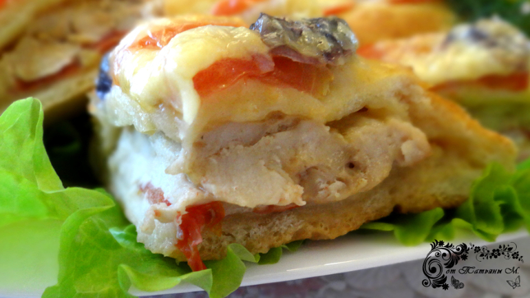 Двойная мини-пицца (идеи для пикника)