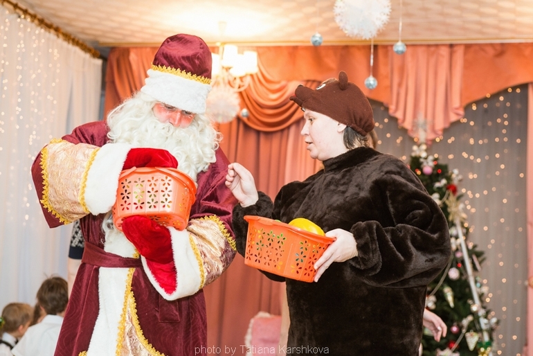 Фотосъемка новогоднего праздника в детском саду